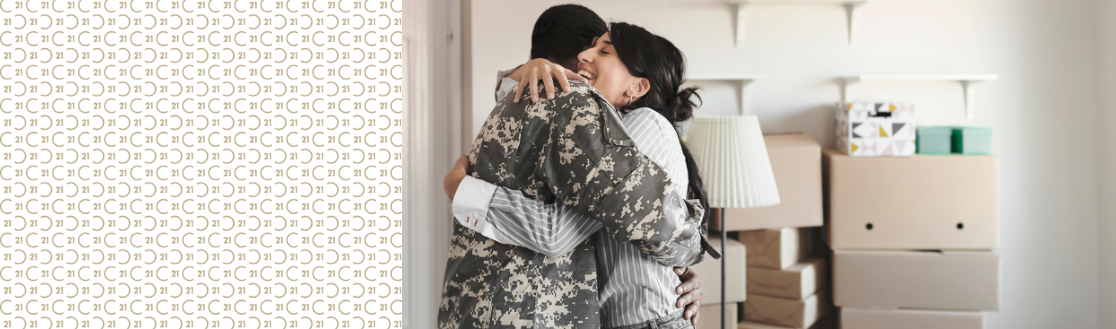 Military member happy to be home